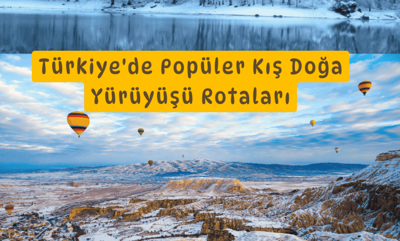 Türkiye'de Popüler Kış Doğa Yürüyüşü Rotaları